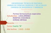 Expo de Farmacologia Grupo Mary Lidia Gime