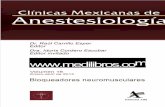 Bloqueadores Neuromusculares CMA Medilibros.com