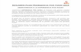 Resumen Plan Franquicia Five Food 2014