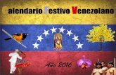 Calendario 2016 Festivo Venezolano