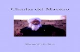 Charlas Del Maestro 2014 MAR ABR