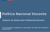 Politica Nacional Docente MINEDUC Final 17-04-15