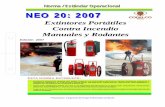 NEO-20 Extintores Portátiles Contra Incendio – Manuales y Rodantes.