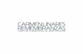 Libreto del disco "Remembranzas" de Carmen Linares