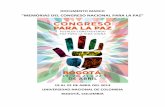 Documento Marco - Memorias Congreso Nacional Para La Paz