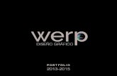 WERP diseño grafico portfolio 2013-2015.
