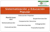 Sistematización y Educación Popular
