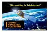 Congreso Catastro 2007 micro satelite