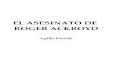 El Asesinato de Roger Ackroyd - Agatha Christie
