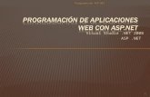 Programación de Aplicaciones Web Con ASP.net