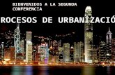 Procesos de urbanización