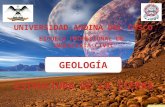Exposicion de Geologia - Estructura de La Tierra