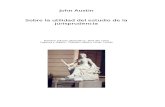 Austin John -Sobre La Utilidad Del Estudio de La Jurisprudencia (21p)