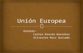 Unidad Didáctica España en la Unión Europea