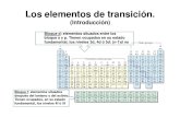 Introducción a los metales de transición