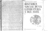 Historia Social de la Literatura y el Arte - Tomo I