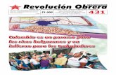 Semanario Revolución Obrera Edición No. 431
