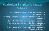 Presentacion Modulo I Herbolaria Planetaria