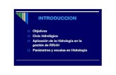 Definiciones Hidrologia - Parametros Cuenca