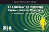 Formacion de Profesores Universitarios en Venezuela. Libro Digital