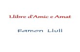 Llibre d'Amic e Amat. Ramon Llull
