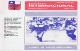Revista Internacional-Nuestra Época, Edición Chilena, Abril de 1985