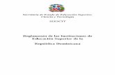 Reglamento IES Repblica Dominicana IMPRESO