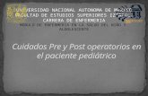 Cuidados Pre y Post Operatorios en El Paciente