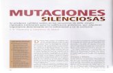 Mutaciones Silenciosas Investigación y Ciencia Agosto 2009