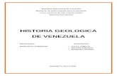 Historia Geologica de Venezuela Yonaski