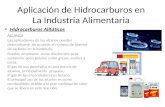 Aplicación de Hidrocarburos en La Industria Alimentaria(!1)