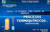 Presentación 5 Clase Gasificacion Maestría Energia Renovable
