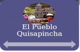 Identidad cultural del pueblo quisapincha de la ciudad de AMABATO