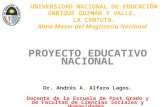 Proyecto Educativo Nacional I