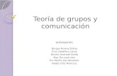 Teoría de grupos y Comunicación