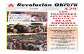 Semanario Revolución Obrera Edición No. 429