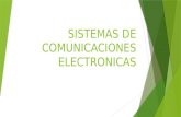 Sistemas de Comunicaciones Electronicas