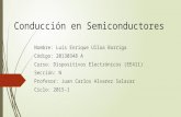 Conducción en Semiconductores