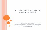 Sistemas de vigilancia epidemiologica