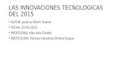 Las Innovaciones Tecnologicas Paulina Marin Suarez