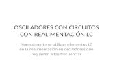 Osciladores Con Circuitos Con Realimentación Lc(II Seg)