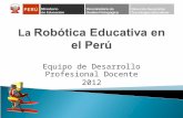 1 La Robótica Educativa en El Perú 2
