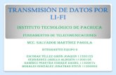 EQUIPO 6 Transmisión de Datos Por Li-fi