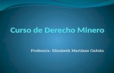 1ra Clase Derecho Minero