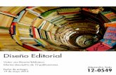 Alejandro Soto. VIsita Editorial. Informe formato de 10 libros.