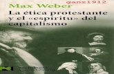 WEBER, MAX - La Ética Protestante y El Espíritu Del Capitalismo (Ed. Alianza) [Por Ganz1912]
