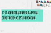 1.2 LA ADMINISTRAION PUBLICA FEDERAL COMO FUNCION DEL ESTADO MEXICANO.pptx