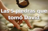 Las 5 Piedras Que Tomo David