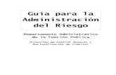 13. Guia Administracion Del Riesgo 2011