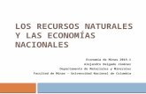 Los Recursos Naturales y las Economías Nacionales